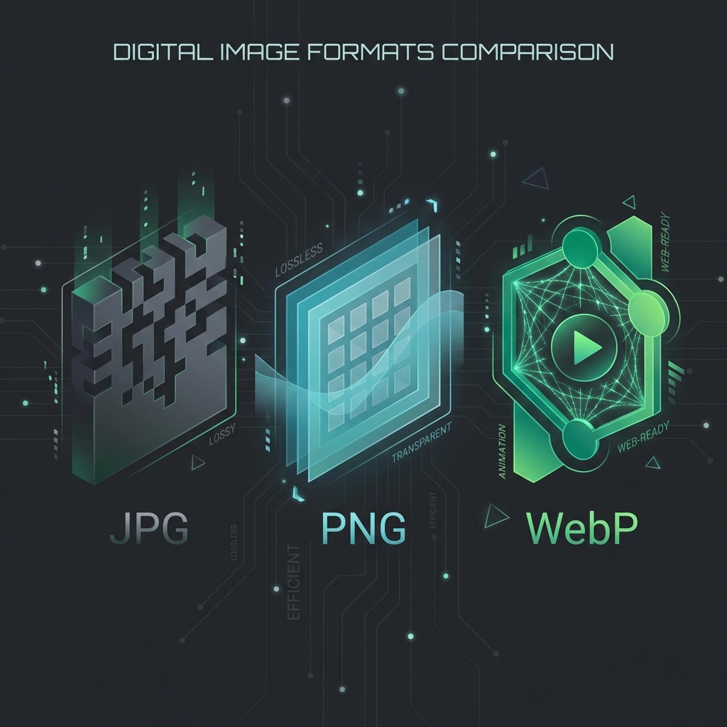 JPG vs PNG vs WebP: The Definitive Guide to Image Formats (2026)